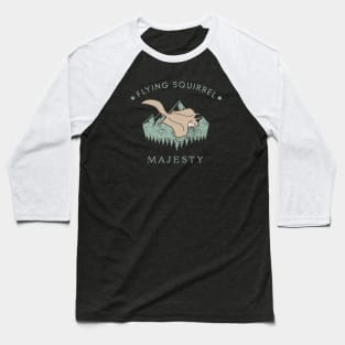 Flying Squirrel Majesty Baseball T-Shirt